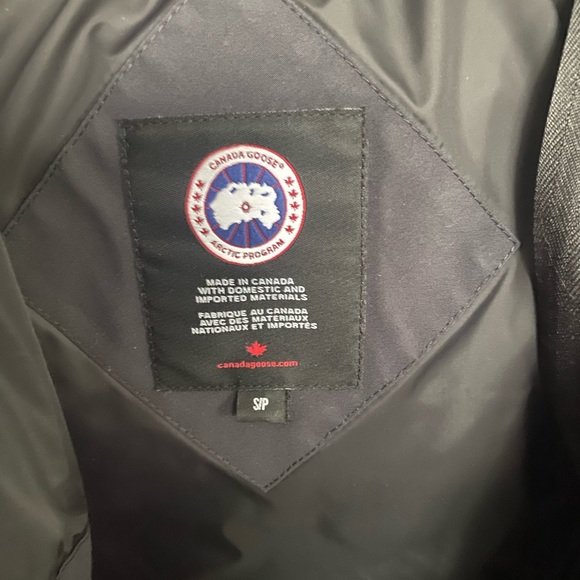 Navy blue Canada goose Lorette Parka - Picture 6 of 11